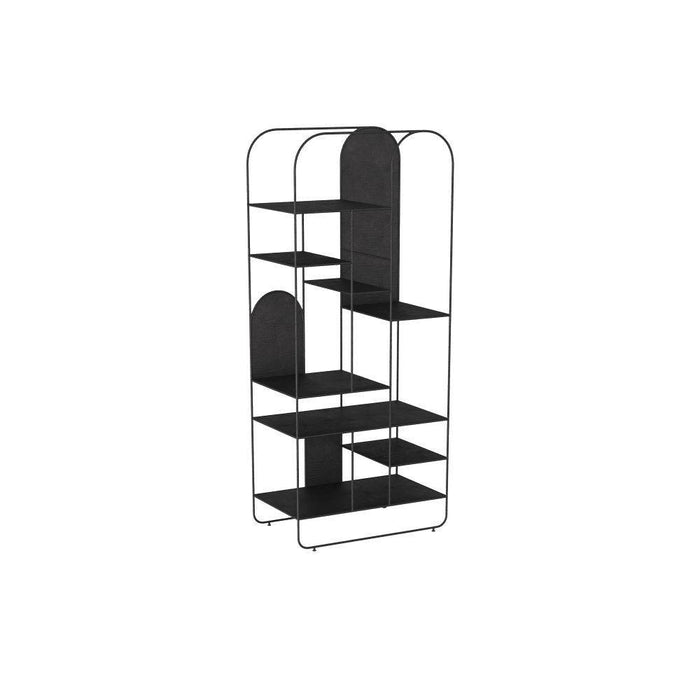 Arteriors GKFGI02 Etagere, Hammered Natural iron, Iron