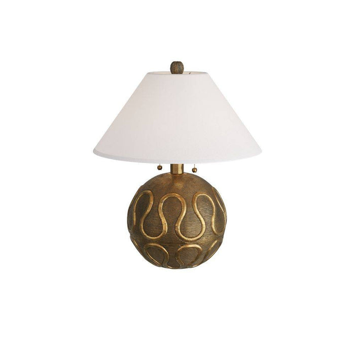 Arteriors GKPTI01-671 Table Lamp, Vintage Brass, Cast Aluminum