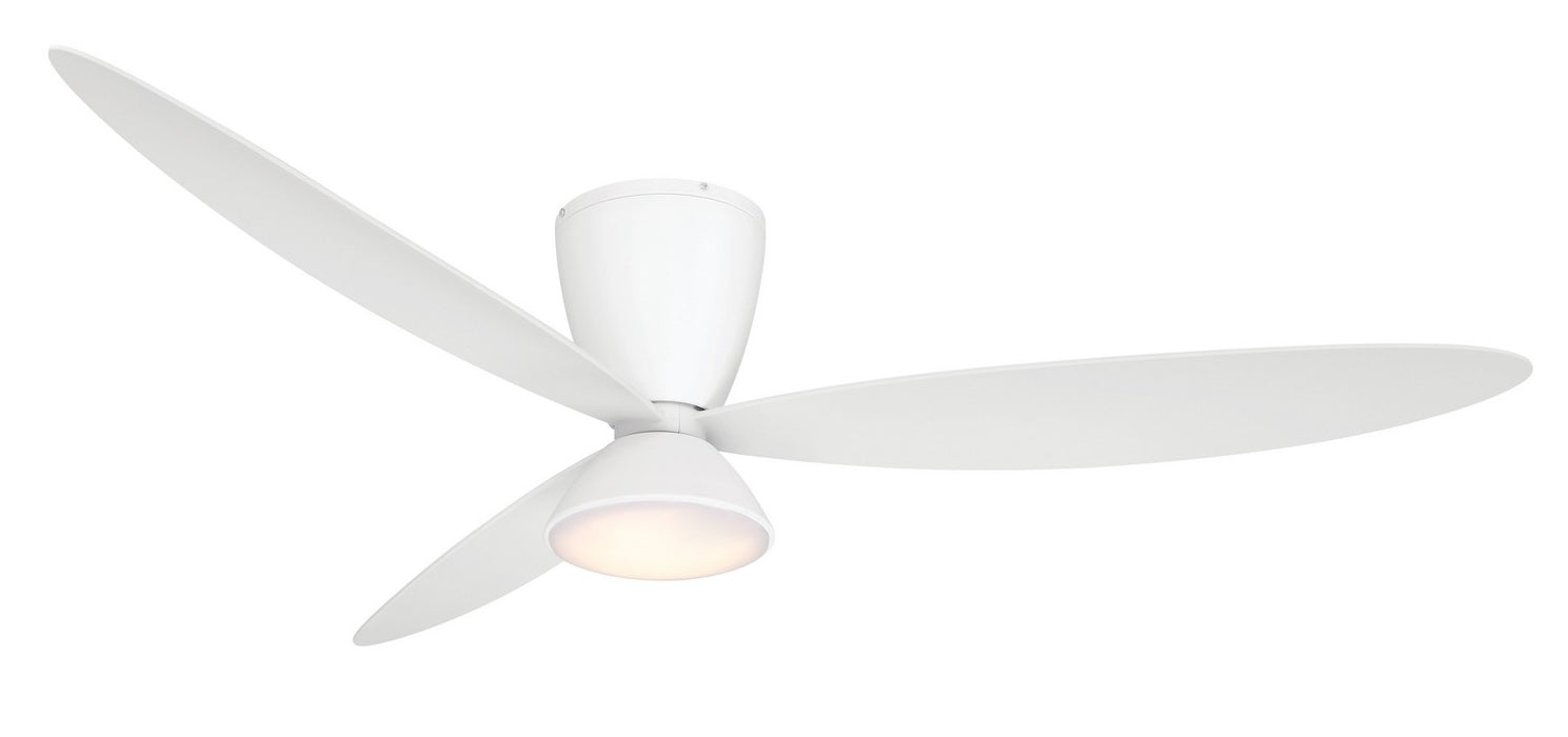 Minka Aire F468L-WHF 58" Ceiling Fan, Flat White