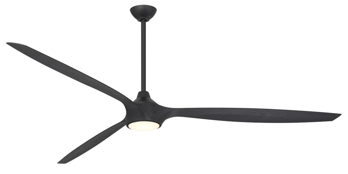 Minka Aire F763L-CL/SSB 84" Ceiling Fan, Coal W/Shou Sugi Ban
