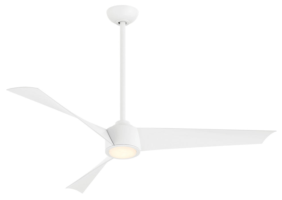 Minka Aire F774L-WHF 56" Ceiling Fan, Flat White