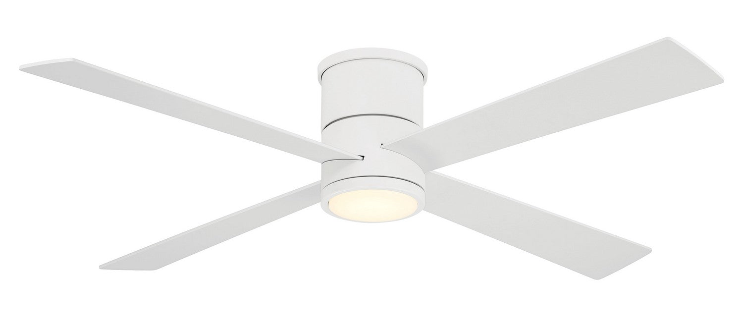 Minka Aire F797L-WHF 54" Ceiling Fan, Flat White