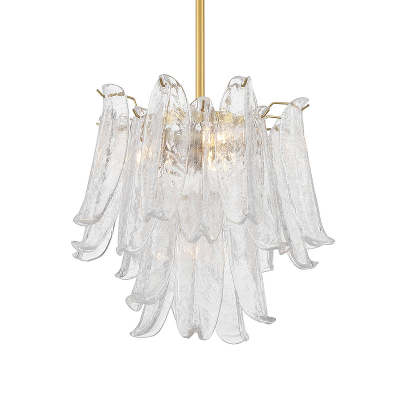 Metropolitan N1994-732 Four Light Chandelier, Legacy Brass