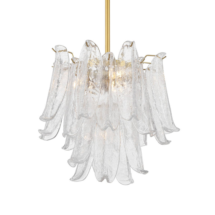 Metropolitan N1994-732 Four Light Chandelier, Legacy Brass