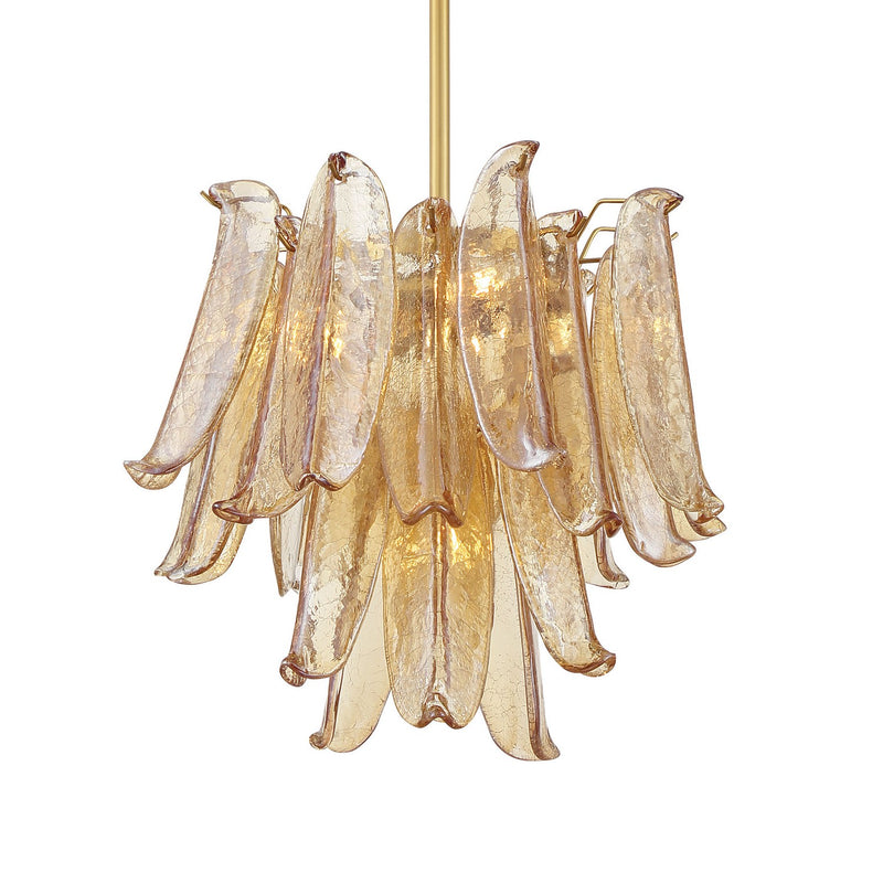 Metropolitan N1994-A-732 Four Light Chandelier, Legacy Brass