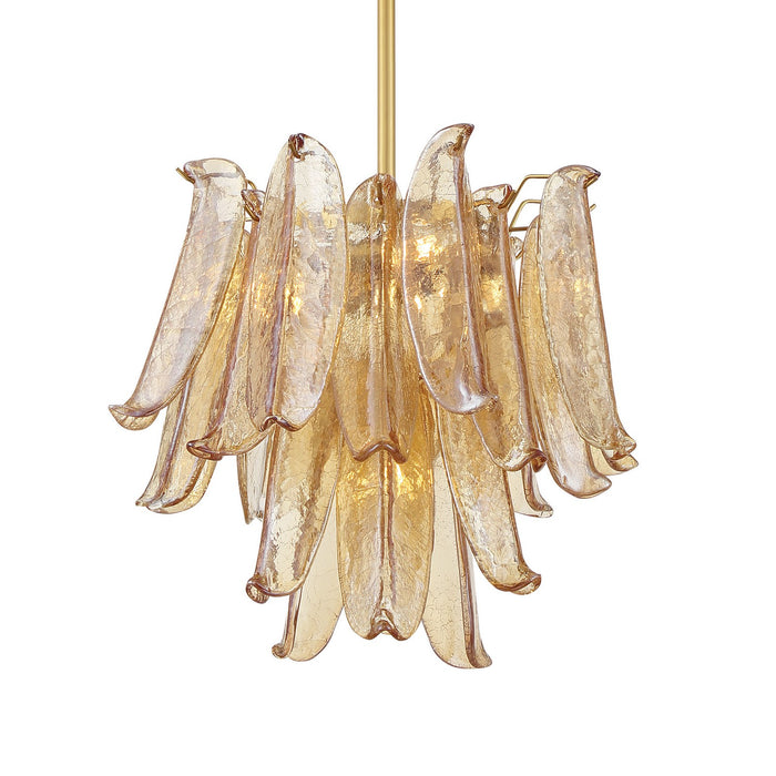 Metropolitan N1994-A-732 Four Light Chandelier, Legacy Brass