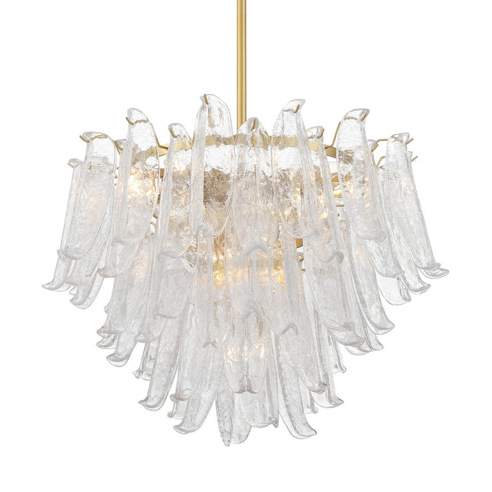Metropolitan N1998-732 13 Light Chandelier, Legacy Brass
