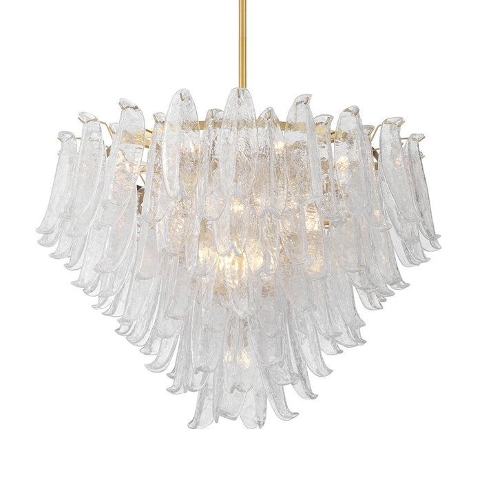 Metropolitan N1999-732 17 Light Chandelier, Legacy Brass