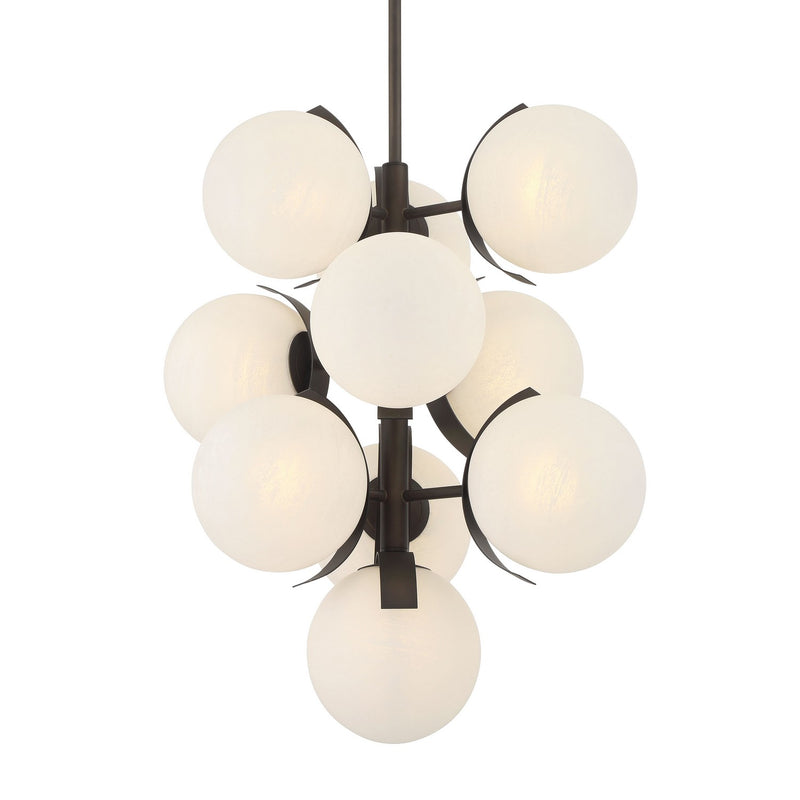 Metropolitan N2085-860 Ten Light Pendant, Dark Bronze
