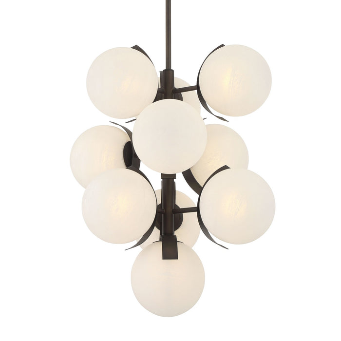 Metropolitan N2085-860 Ten Light Pendant, Dark Bronze