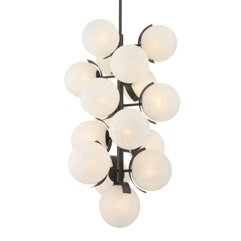 Metropolitan N2089-860 16 Light Pendant, Dark Bronze