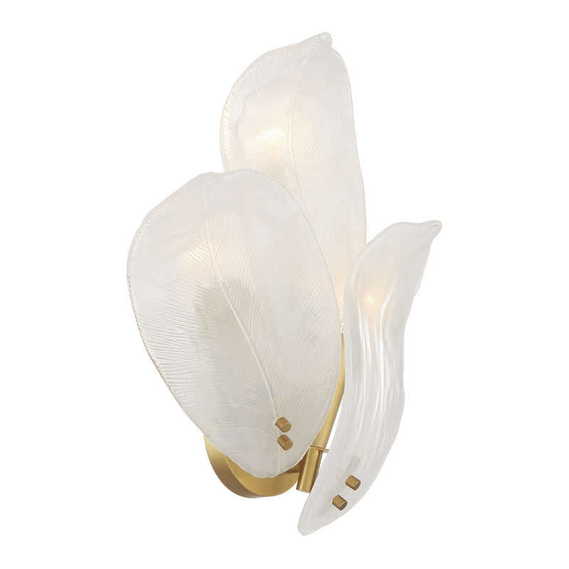 Metropolitan N2213-732 Three Light Wall Sconce, Legacy Brass