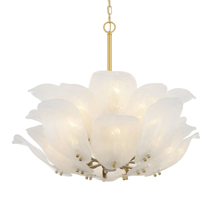 Metropolitan N2215-732 Ten Light Pendant, Legacy Brass