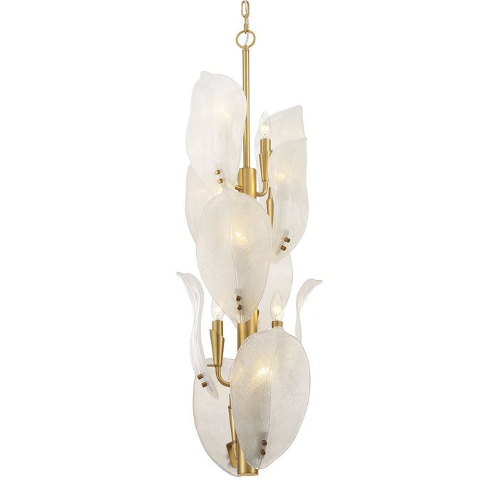 Metropolitan N2216-732 Ten Light Pendant, Legacy Brass