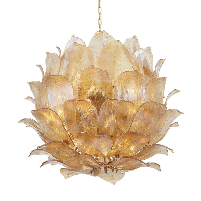 Metropolitan N2219-A-732 24 Light Pendant, Legacy Brass