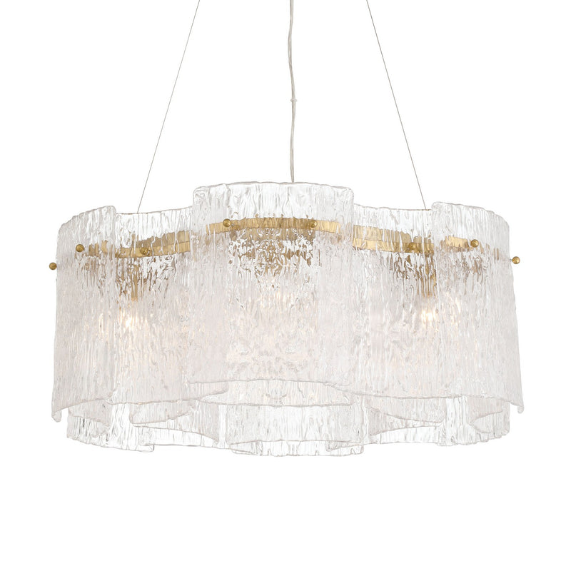 Metropolitan N2286-732 Six Light Pendant, Legacy Brass