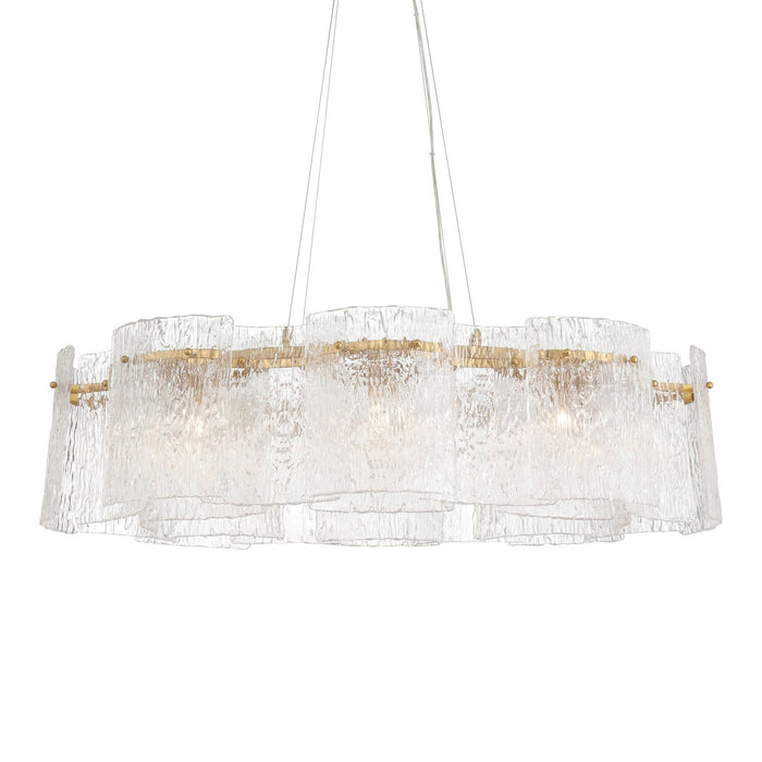 Metropolitan N2288-732 Eight Light Pendant, Legacy Brass