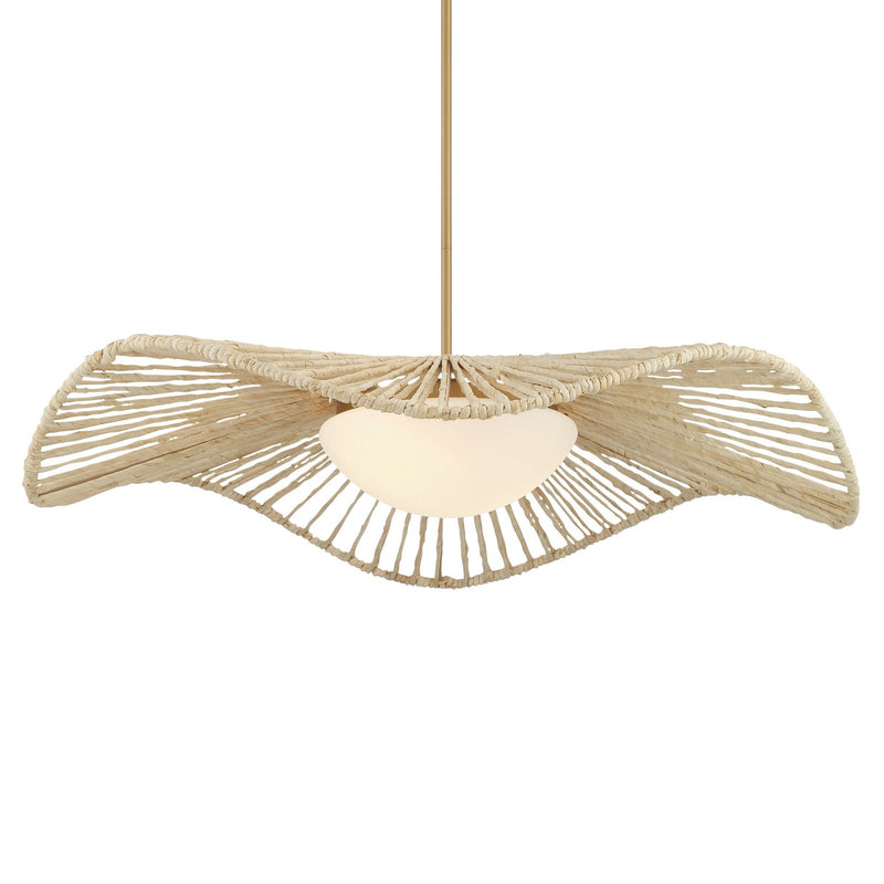 Minka-Lavery 143-732 Two Light Pendant, Legacy Brass