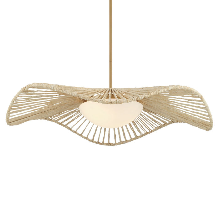 Minka-Lavery 143-732 Two Light Pendant, Legacy Brass