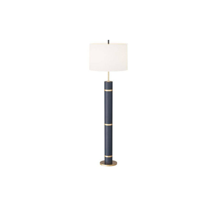 Arteriors PFI01-317 Floor Lamp, Storm, Leather