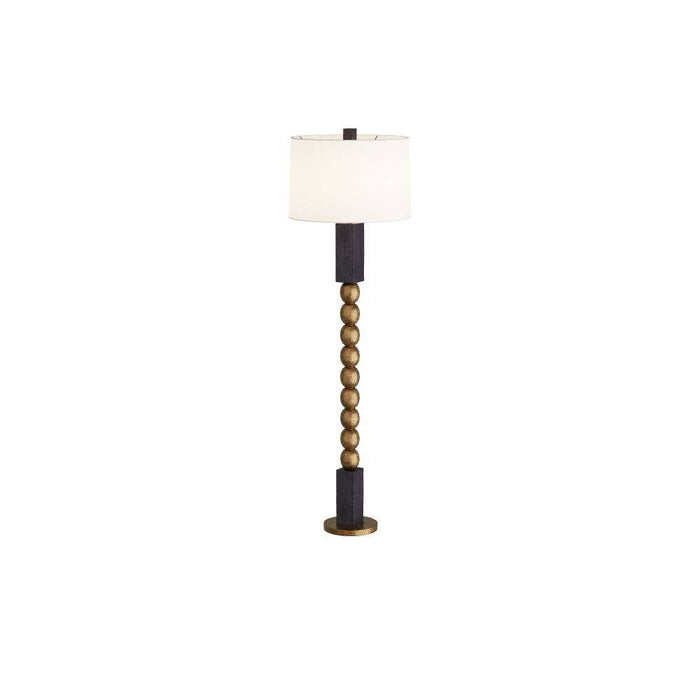 Arteriors PFI06-317 Floor Lamp, Antique Brass