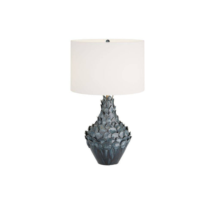 Arteriors PTC12-690 Table Lamp, Ocean Reactive, Ceramic