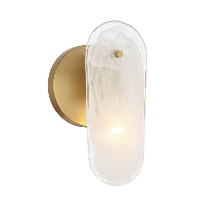Minka-Lavery 2591-732 One Light Wall Sconce, Legacy Brass