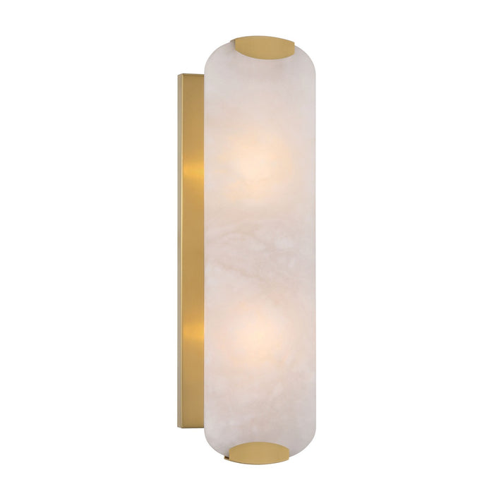 Minka-Lavery 2602-732 Two Light Wall Sconce, Legacy Brass