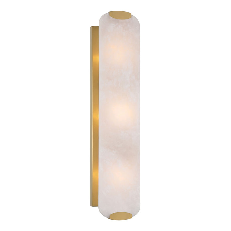 Minka-Lavery 2603-732 Three Light Wall Sconce, Legacy Brass