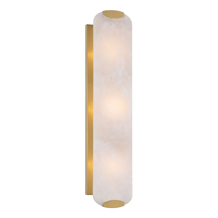 Minka-Lavery 2603-732 Three Light Wall Sconce, Legacy Brass