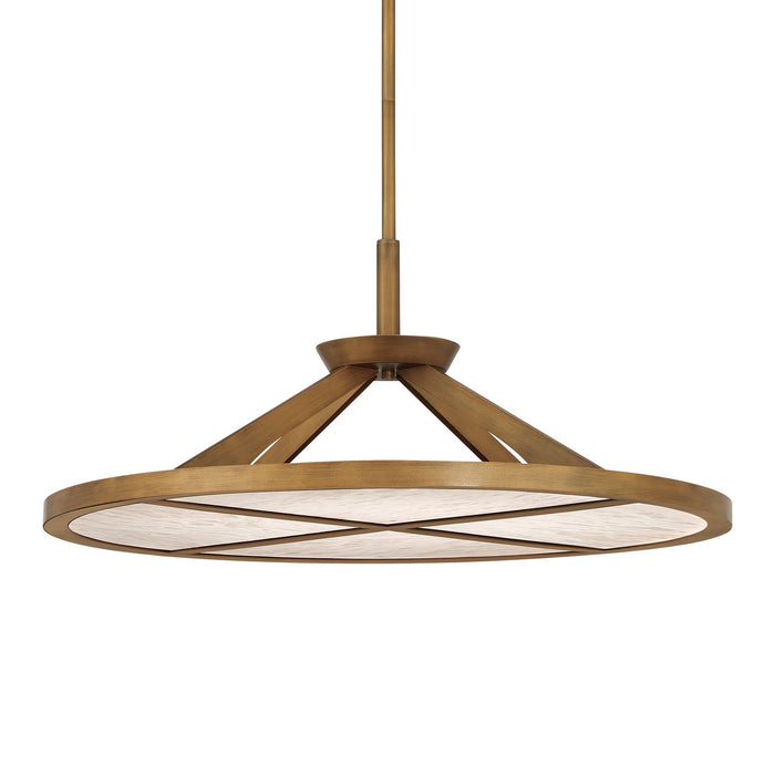 Minka-Lavery 2687-788-L LED Pendant, Ashen Gold