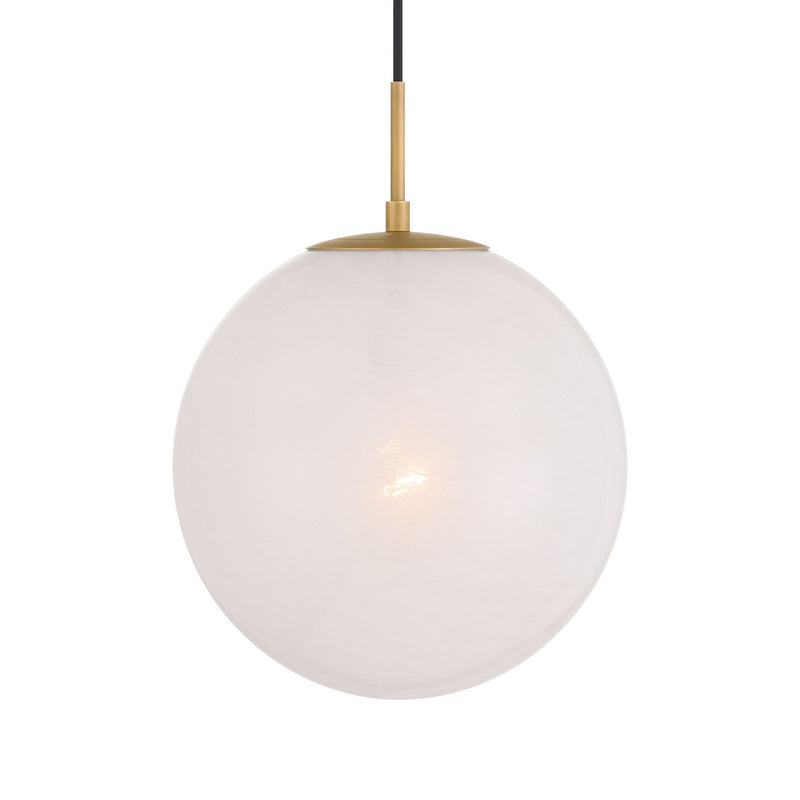 Minka-Lavery 291-732 One Light Pendant, Legacy Brass