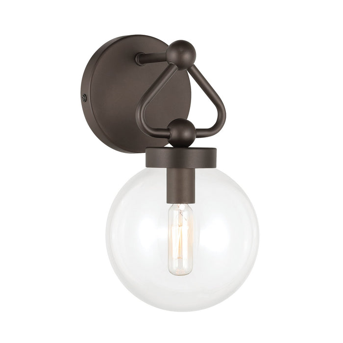 Minka-Lavery 2971-860 One Light Vanity, Dark Bronze