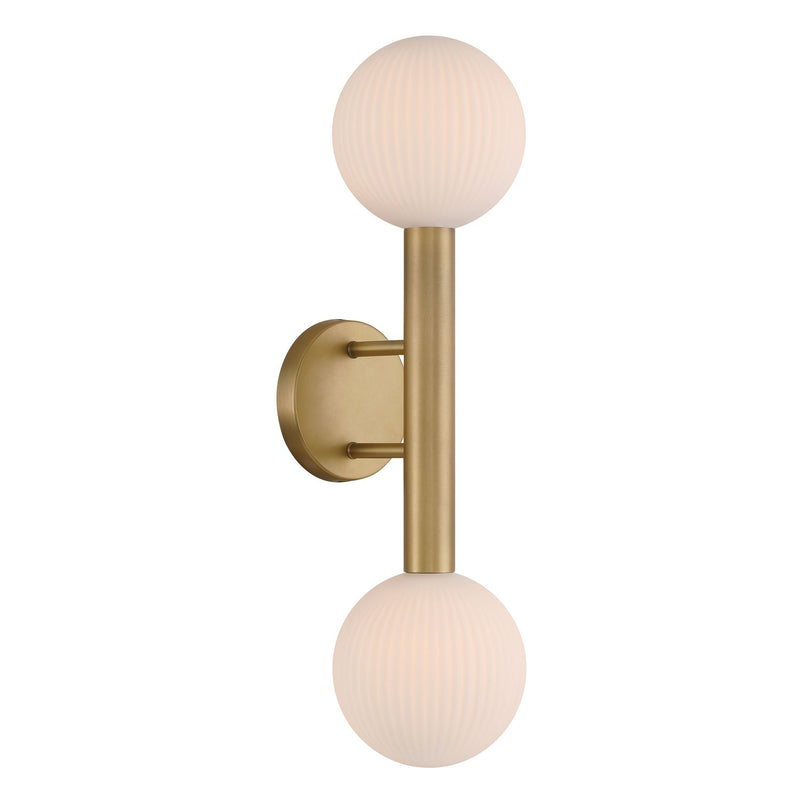 Minka-Lavery 2990-732 Two Light Wall Sconce, Legacy Brass
