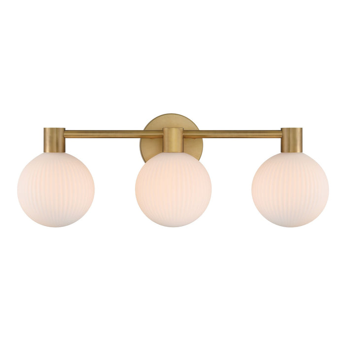 Minka-Lavery 2993-732 Three Light Vanity, Legacy Brass
