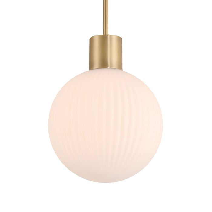 Minka-Lavery 2996-732 One Light Pendant, Legacy Brass