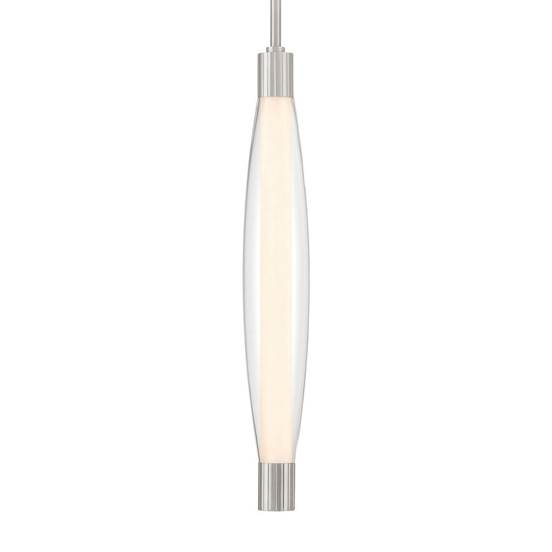 Minka-Lavery 3114-84-L LED Pendant, Brushed Nickel