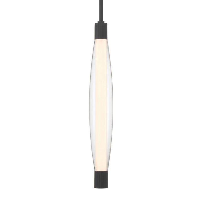 Minka-Lavery 3114-899-L LED Pendant, Dark Matte Black