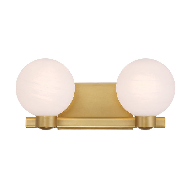 Minka-Lavery 3492-732 Two Light Vanity, Legacy Brass