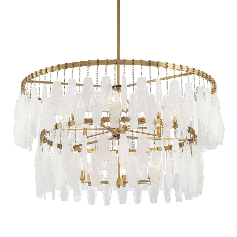 Minka-Lavery 3628-732 14 Light Pendant, Legacy Brass