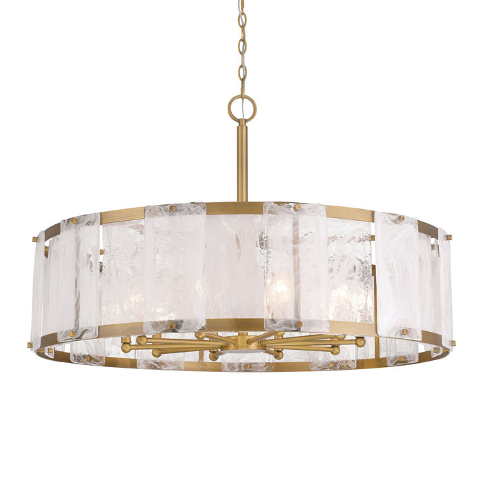 Minka-Lavery 3638-732 Ten Light Pendant, Legacy Brass