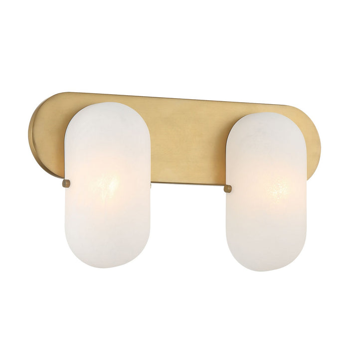 Minka-Lavery 3702-732 Two Light Vanity, Legacy Brass