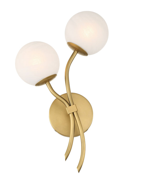 Minka-Lavery 3742-732 Two Light Wall Sconce, Legacy Brass