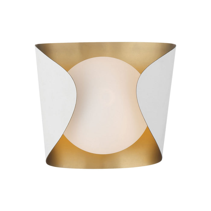 Minka-Lavery 3771-893 One Light Vanity, Sand White