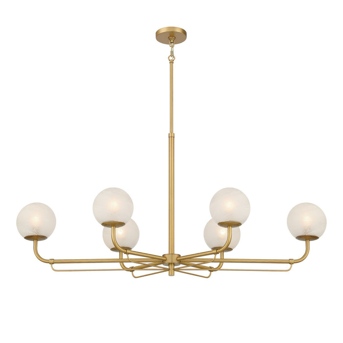 Minka-Lavery 3796-732 Six Light Island Pendant, Legacy Brass