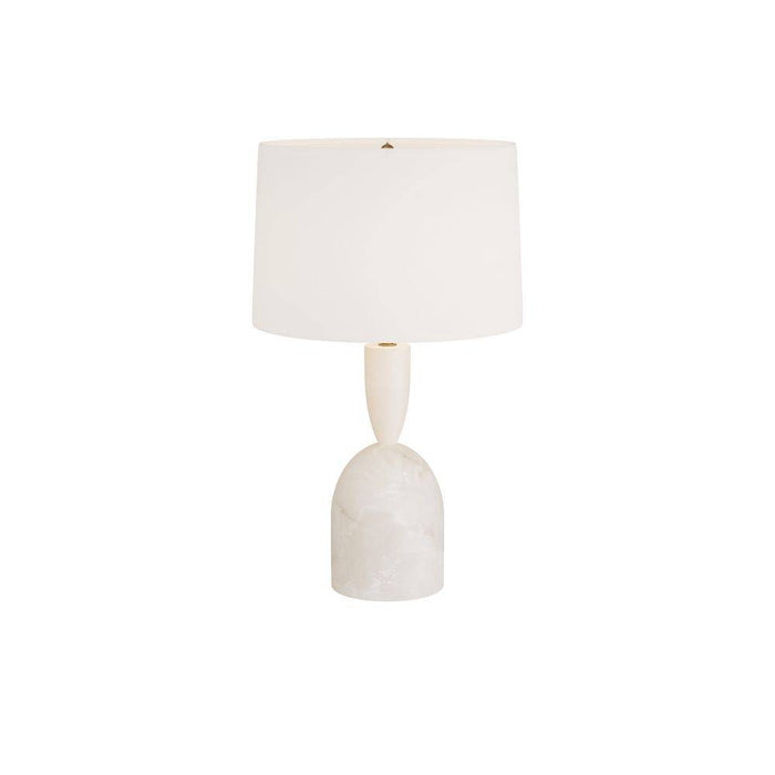 Arteriors PTC24-252 Table Lamp, White, Alabaster