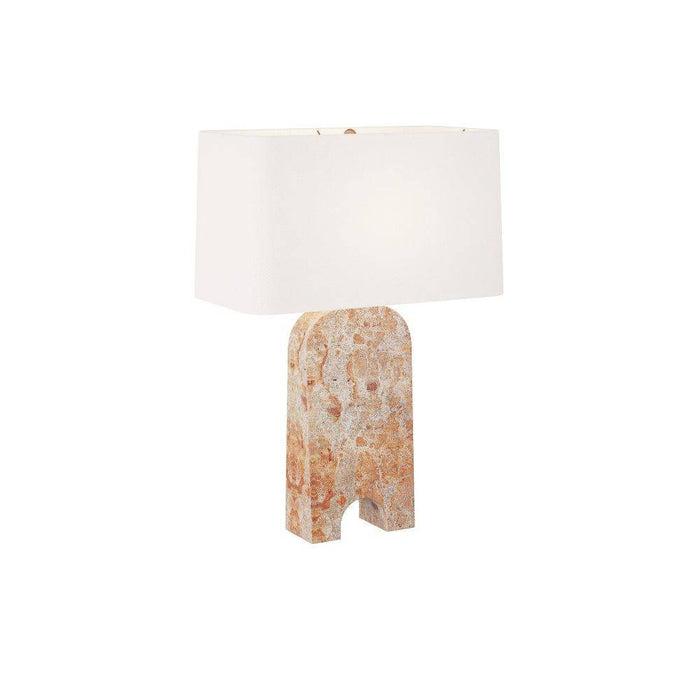 Arteriors PTI07-517 Table Lamp, Capri, Marble