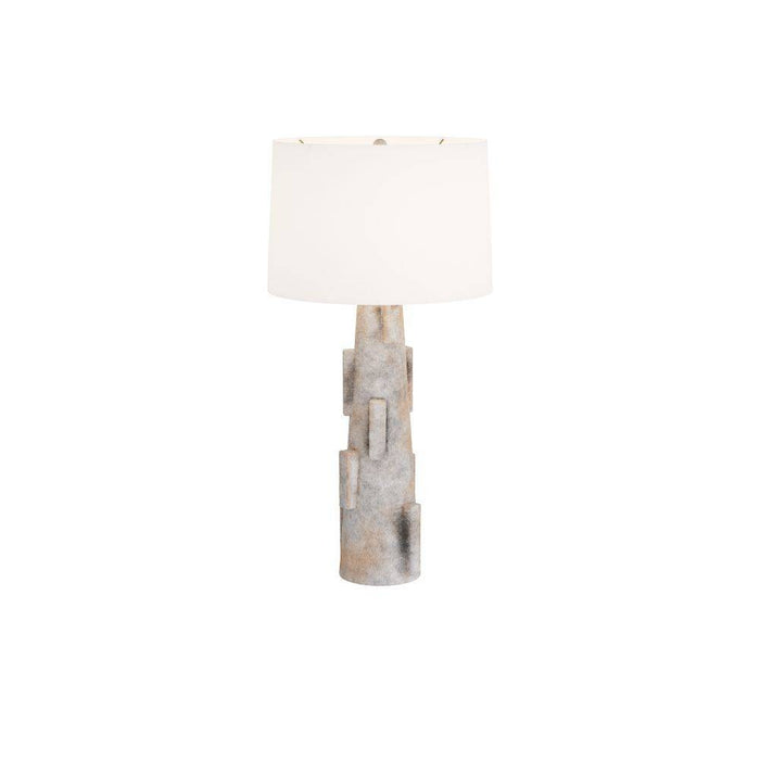 Arteriors PTS08-357 Table Lamp, Moonstone, Terracotta