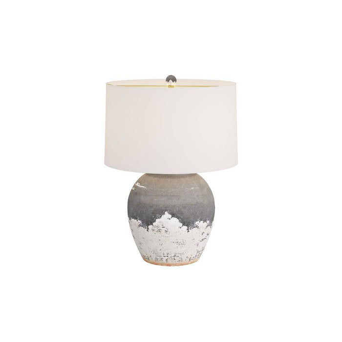 Arteriors PTS09-SH026 Table Lamp, German Smear Graphite, Terracotta
