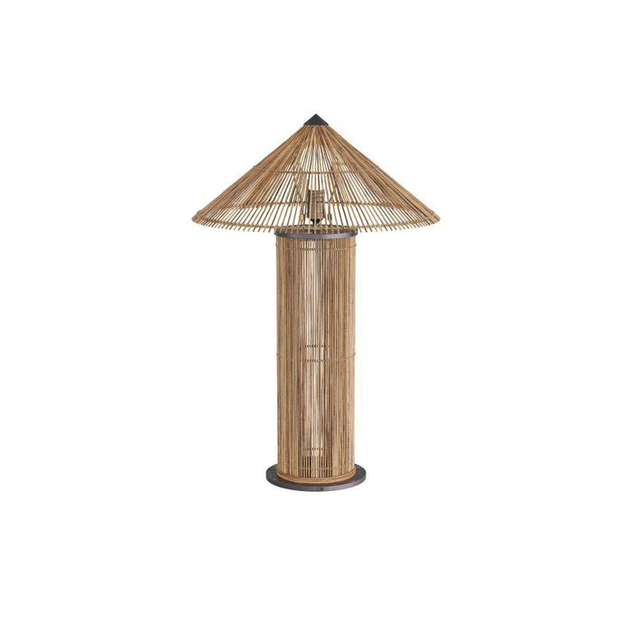 Arteriors PTS10 Table Lamp, Natural, Rattan